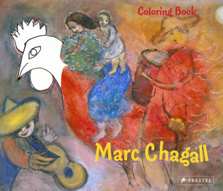 Coloring Book Chagall by Annette Roeder