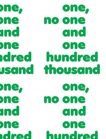 One, No One and One Hundred Thousand by 
