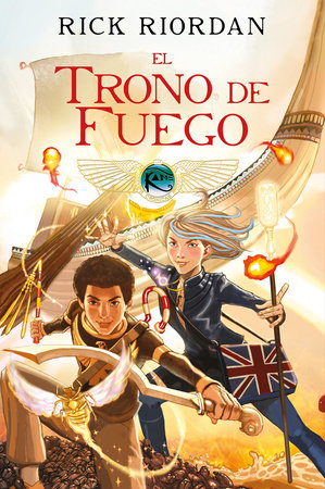 El trono de fuego. Novela gráfica / The Throne of Fire: The Graphic Novel by Rick Riordan