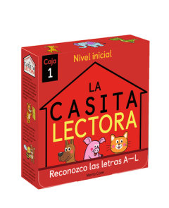 La casita lectora Caja 1: Reconozco las letras A-L (Nivel inicial) / The Reading House Set 1: Letter Recognition A-L