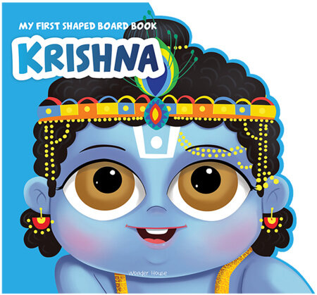 My First Shaped Board Book: Illustrated Lord Krishna Hindu Mythology ...