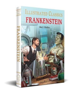 Frankenstein for Kids : illustrated Abridged Children Classics English Novel with Review Questions by Mary Shelley