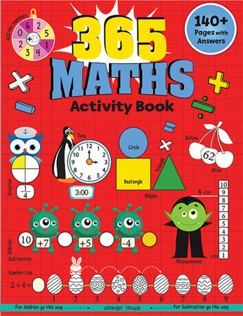 365 Maths Activity Book For Kids: Age 5+ by Wonder House Books