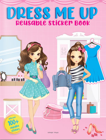 Dress Me Up Reusable Sticker Book For Chindren by Wonder House Books