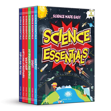 Science Essentials: Science Made Easy Boxed Set [Box Set of 6 Books] / Illustrated Science Book for Kids / Simplified Concepts of Science / Kids’ Book by Wonder House Books