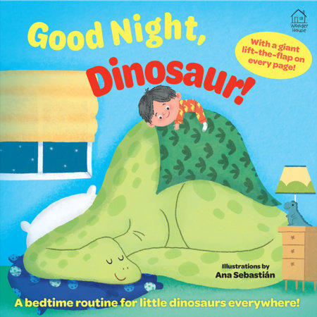 Lift the Flap Sleep Tight Dinosaur by Ana Sebastian