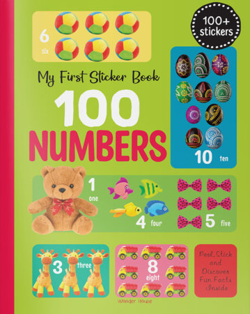 My First 100 Numbers Stickers by Wonder House Books
