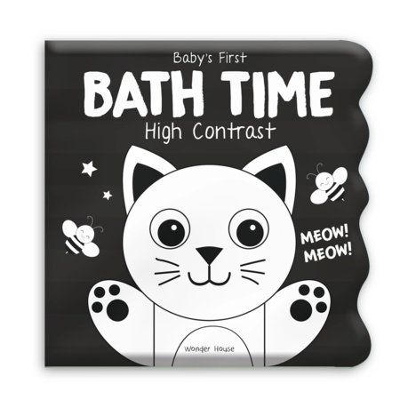 Baby's First Bath Time: High Contrast by Wonder House Books