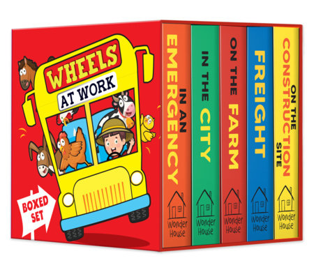 Wheels at Work (Boxed Set) by Wonder House Books