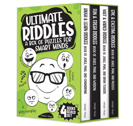 Ultimate Riddles (Boxed Set of 4 Books) by Wonder House Books