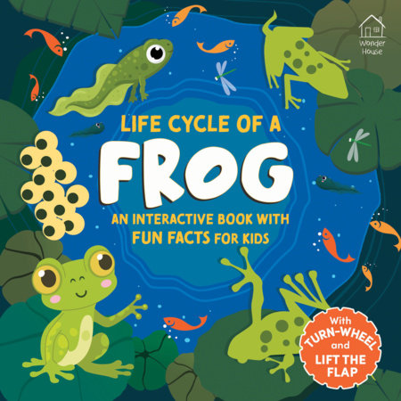 Life Cycles of a Frog - with Flaps and Turn the Wheel by Wonder House Books