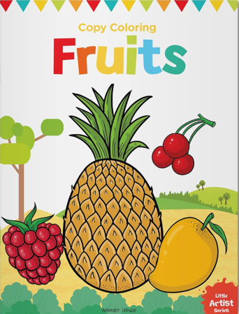 Little Artist Series Fruits: Copy Colour Books by Wonder House Books