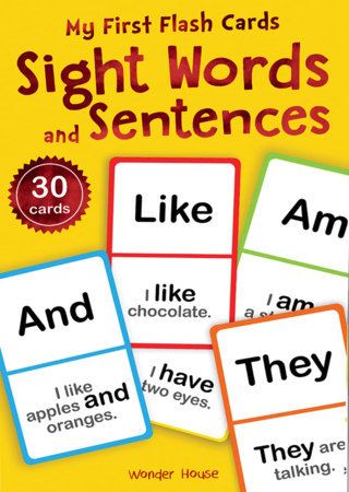 My First Flash Cards: Sight Words and Sentences (Flash Cards For Children) by Wonder House Books