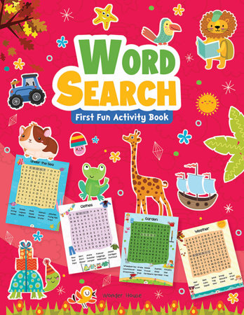 Word Search : First Fun Activity Books For Kids by Wonder House Books ...