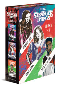 Stranger Things Boxed Set, Books 1-3: Runaway Max, Rebel Robin, and Lucas on theLine