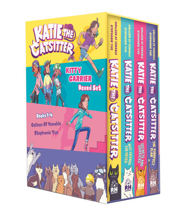 Katie the Catsitter: Kitty Carrier Box Set (Books 1-4) by Colleen AF Venable