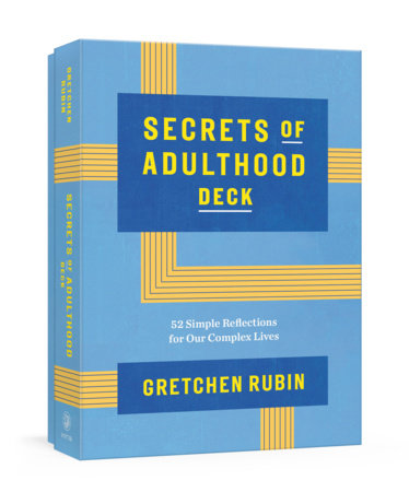 Secrets of Adulthood Deck by Gretchen Rubin