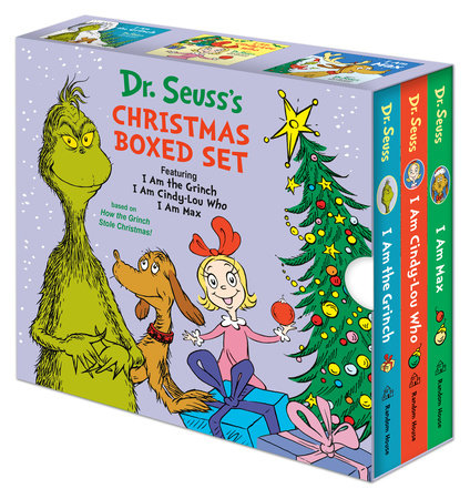 Dr. Seuss's Christmas 3-Book Boxed Set: I Am the Grinch, I Am Cindy-Lou Who; I Am Max by Dr. Seuss