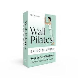 Wall Pilates Exercise Cards