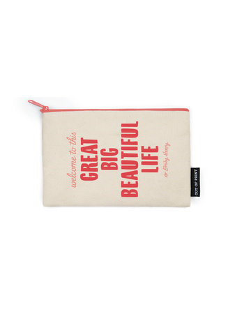 Emily Henry: Great Big Beautiful Life Pouch by Out of Print