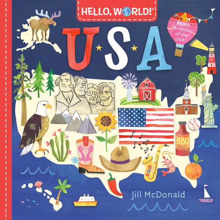 Hello, World! USA by Jill McDonald