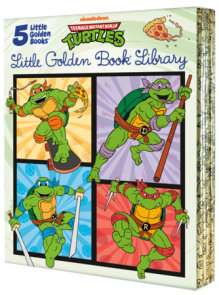 Teenage Mutant Ninja Turtles Little Golden Book Library