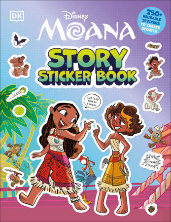 Disney Moana Story Sticker Book by DK