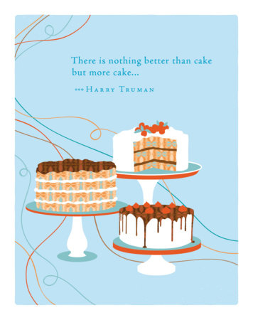 Positively Green Greeting Cards: Birthday - There is nothing better than cake but (Pack of 6) by 