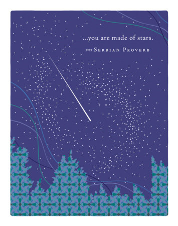 Positively Green Greeting Cards: Encouragement - You are made of stars (Pack of 6) by 