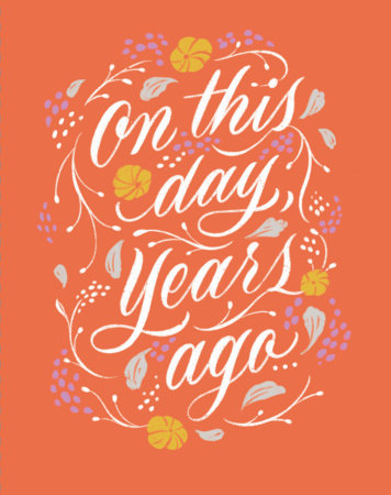 Love Muchly Greeting Cards: Birthday - On this day, years ago (Pack of 6) by 