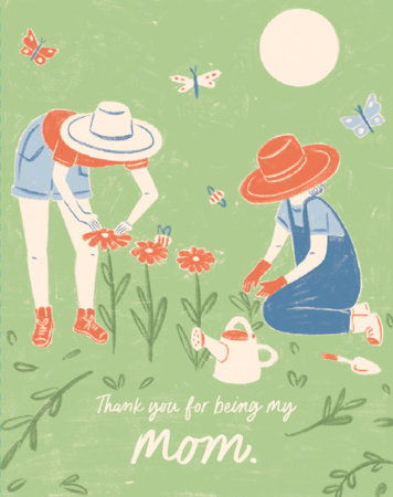 Love Muchly Greeting Cards: Mother's Day - Thank you for being my mom (Pack of 6) by 
