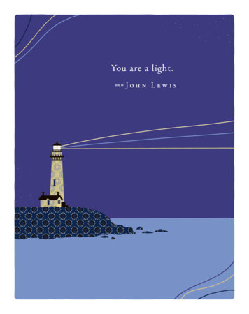 Positively Green Greeting Cards: Thank You - You are a light (Pack of 6) by 