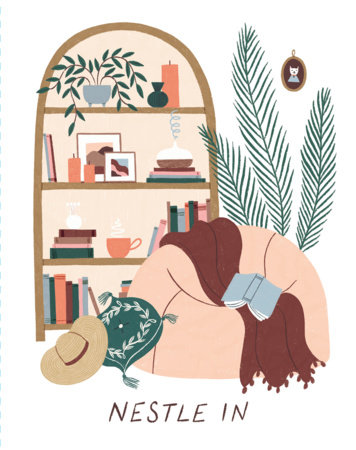 Love Muchly Greeting Cards: New Home - Nestle in (Pack of 6) by 