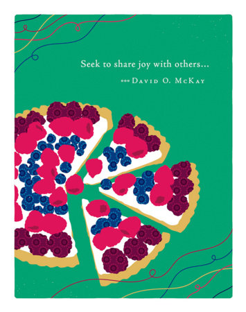 Positively Green Greeting Cards: Thank You - Seek to share joy with others (Pack of 6) by 