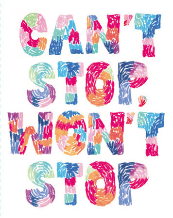 Love Muchly Greeting Cards: Birthday - Can't stop, won't stop (Pack of 6) by 