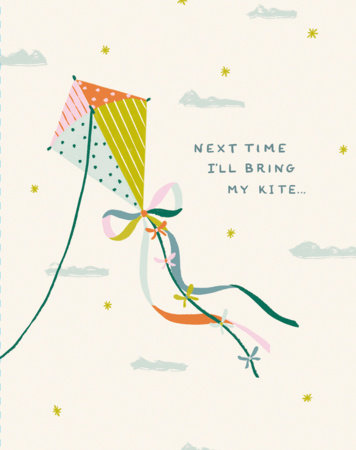 Love Muchly Greeting Cards: Encouragement - Next time I'll bring my kite (Pack of 6) by 