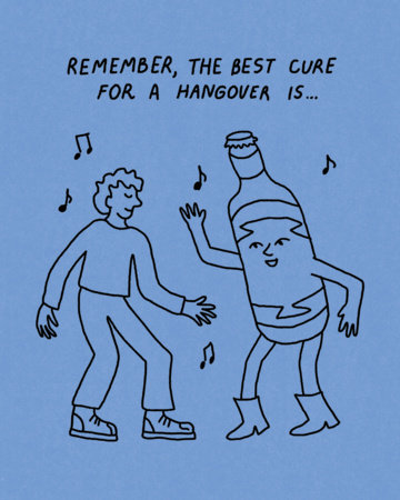 Humor Us Greeting Cards: Birthday - Remember, the best cure for (Pack of 6) by 