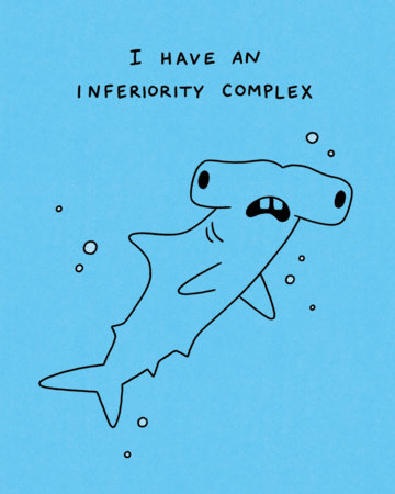 Humor Us Greeting Cards: Just For Laughs - I have an inferiority complex (Pack of 6) by 