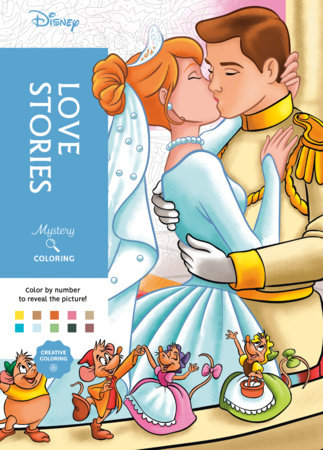 Disney Mystery Coloring: Love Stories by Disney