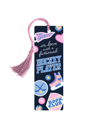 Hockey Romance Bookmark by Out of Print