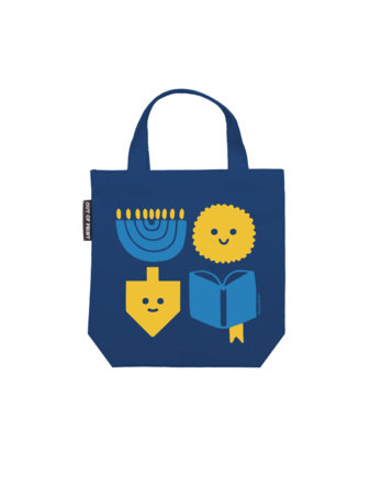 Suzy Ultman's Hannukah: Light Latkes Lit Mini Tote Bag by Out of Print