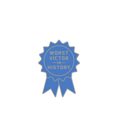 The Hunger Games: Worst Victor in History Enamel Pin by Out of Print