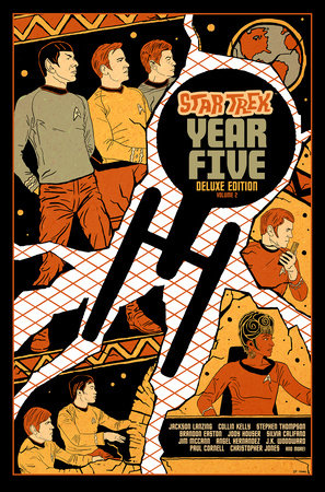 Star Trek: Year Five Deluxe Edition--Book Two by Jackson Lanzing, Collin Kelly and Brandon Easton
