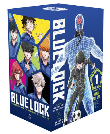 Blue Lock Season 1 Part 1 Manga Box Set by Muneyuki Kaneshiro