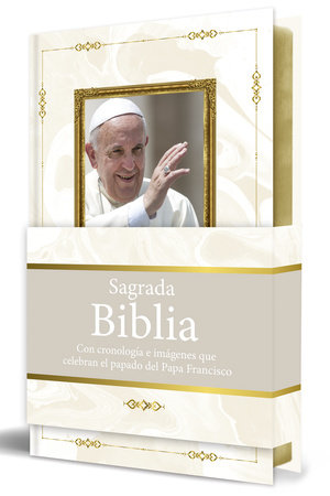 Biblia Católica: Letra grande. Edición conmemorativa del Papa Francisco HC acolchada / Catholic Bible Large format Padded HC Commemorative edition Pope