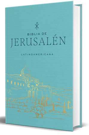 Biblia de Jerusalén Latinoamericana, tapa dura, tela turquesa, edición de regalo / Spanish Jerusalem Bible, Latin American Edition, Hardcover, Turquoise Cloth by Biblia de Jerusalén