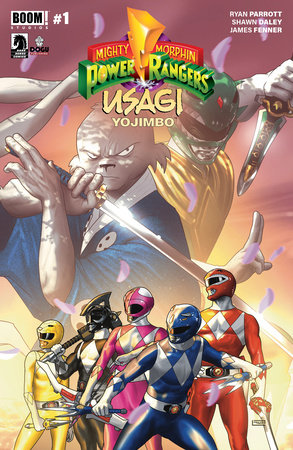 Mighty Morphin Power Rangers / Usagi Yojimbo #1 by Ryan Parrott
