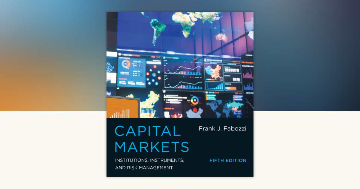 ビジネス・経済 Capital Markets (5th Edition) Capital Markets, Fifth Edition by Frank J. Fabozzi: 9780262029483
