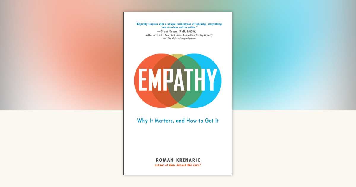 Empathy by Roman Krznaric: 9780399171406 | PenguinRandomHouse.com