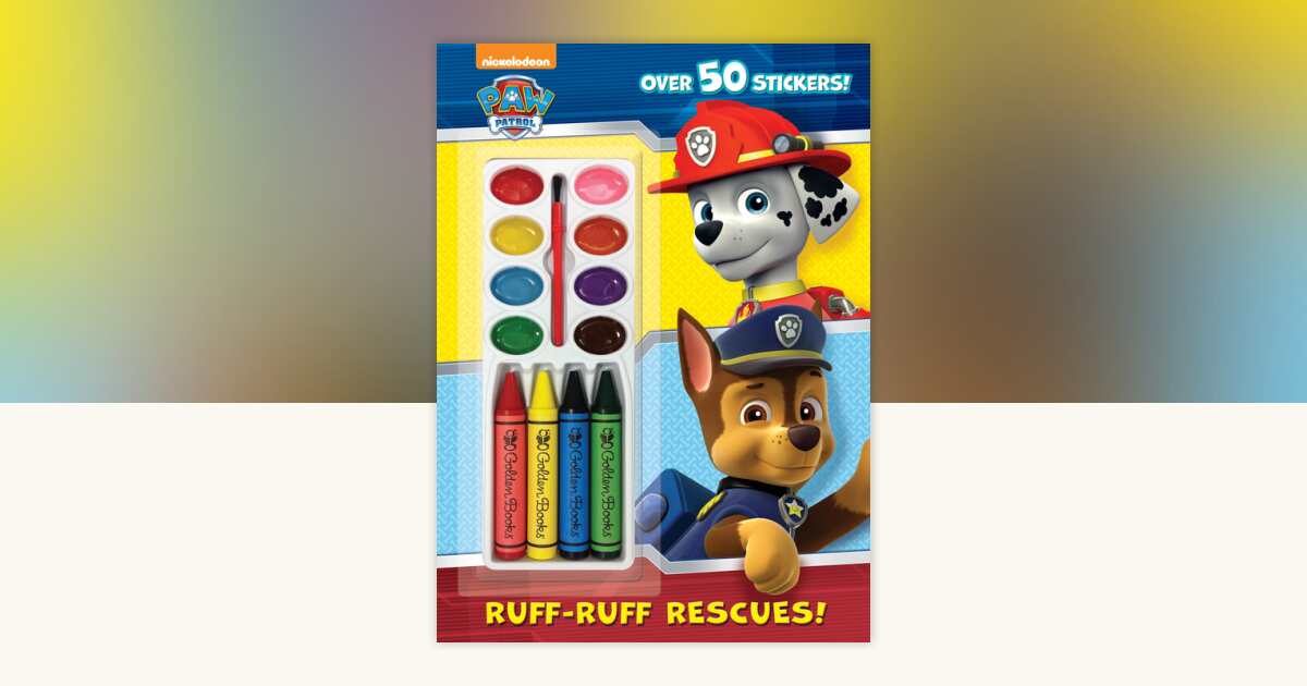 Ruff-Ruff Rescues! (Paw Patrol) by Golden Books: 9780553520804 ...